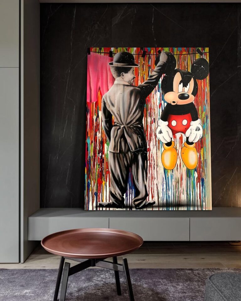 "Chaplin & Mickey" №25